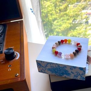 Handmade beaded bracelet